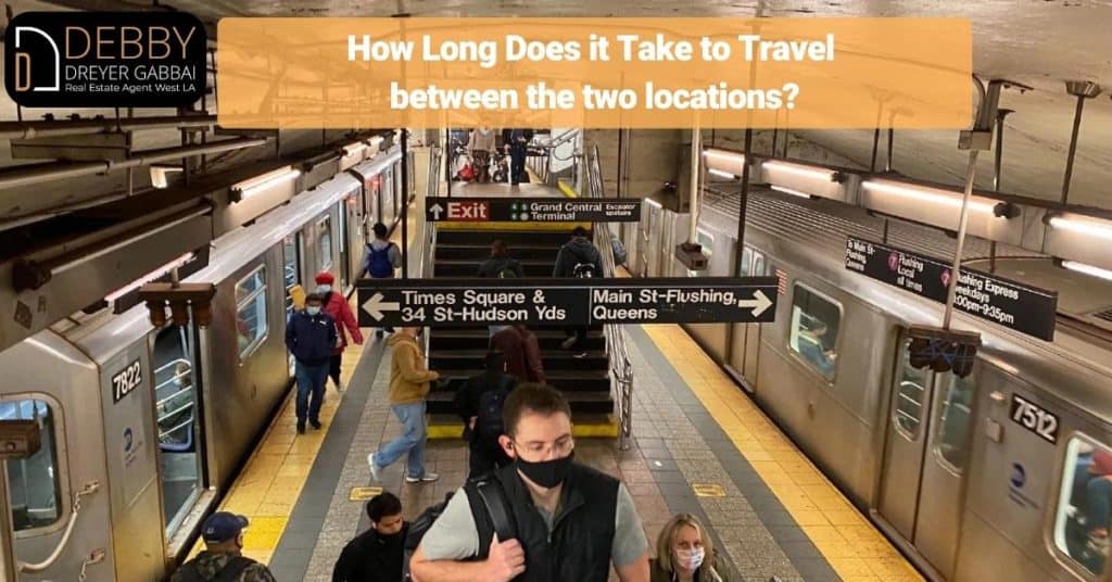 How Long Does it Take to Travel between the two locations