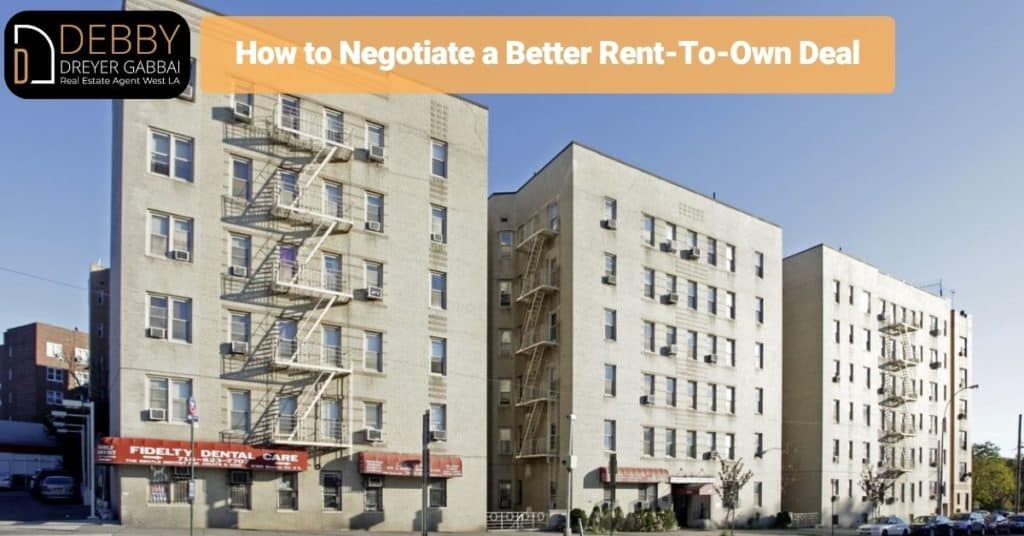 How to Negotiate a Better Rent-To-Own Deal