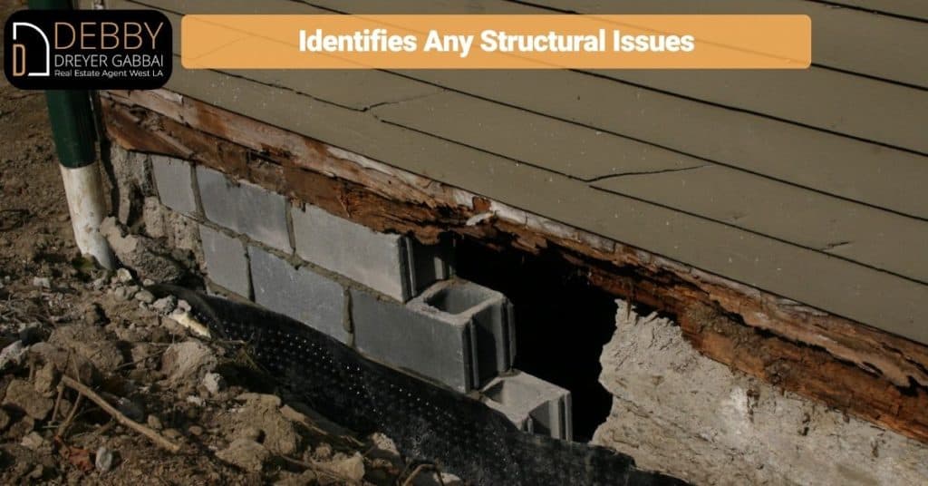 Identifies Any Structural Issues