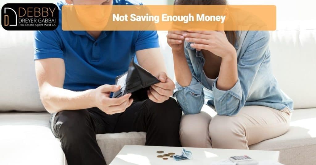 Not Saving Enough Money