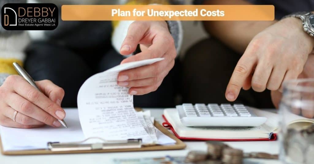 Plan for Unexpected Costs