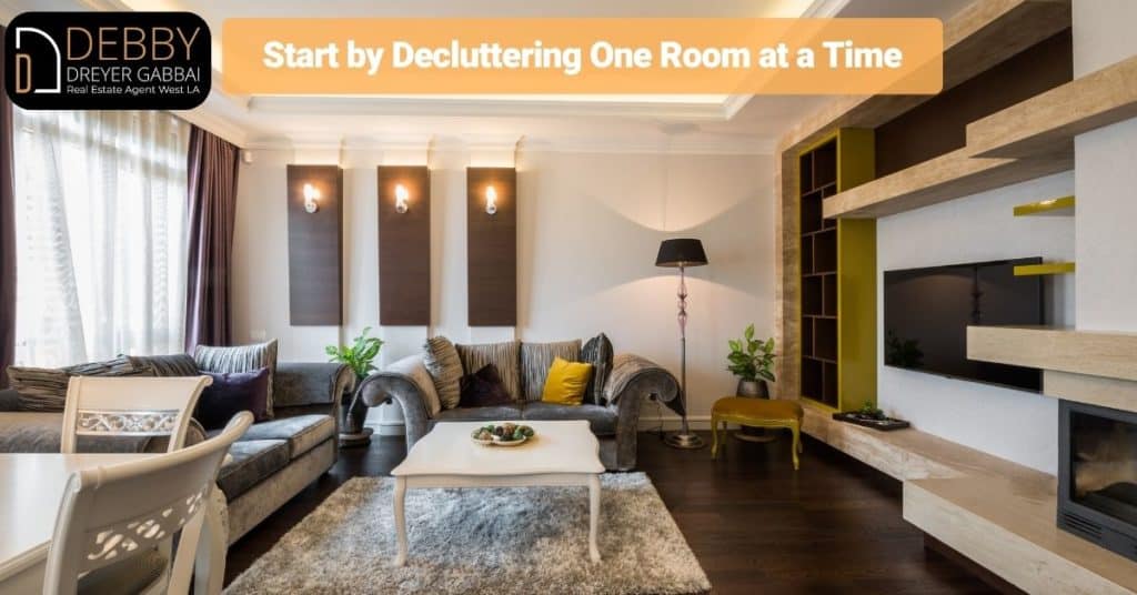 Start by Decluttering One Room at a Time