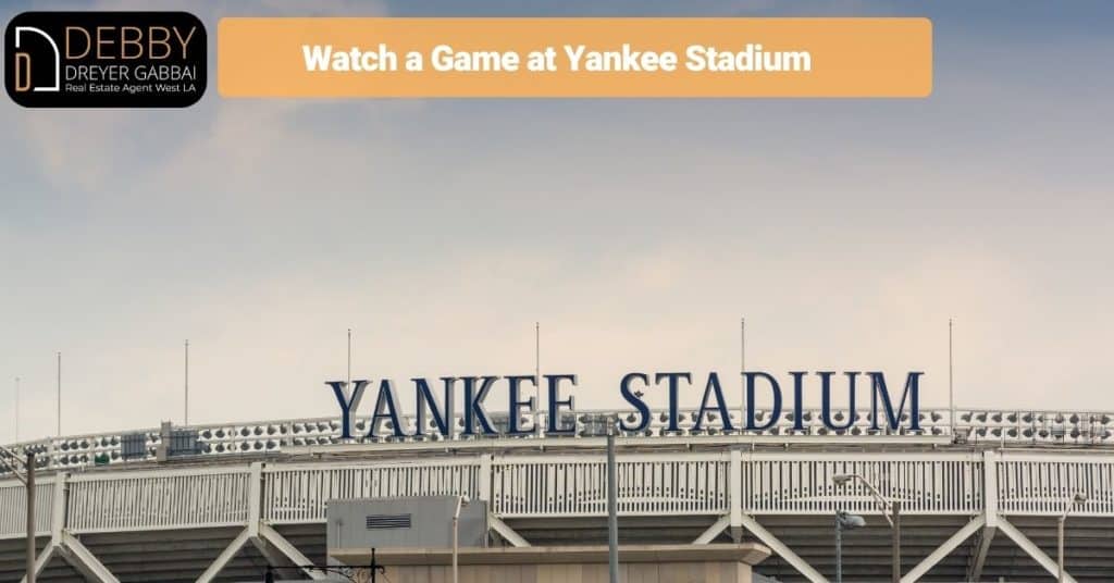 Watch a Game at Yankee Stadium