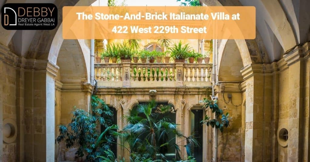 The Stone-And-Brick Italianate Villa at 422 West 229th Street