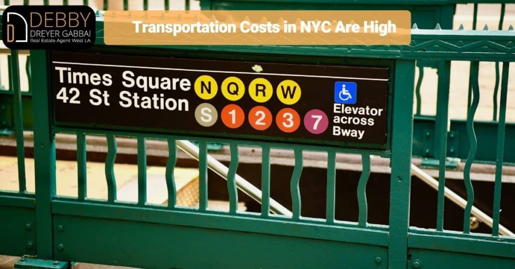 Transportation Costs in NYC Are High